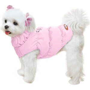 Winter Warm Dog Jacket for Medium Dogs Cat Cold Weather Coats